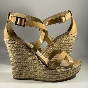 Jimmy Choo Porto Wedge 100mm